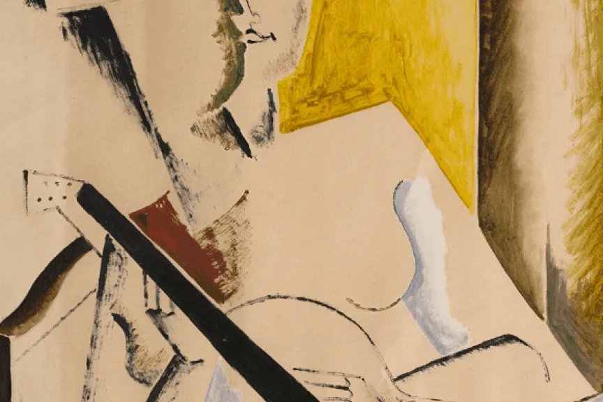 Femme à la guitare